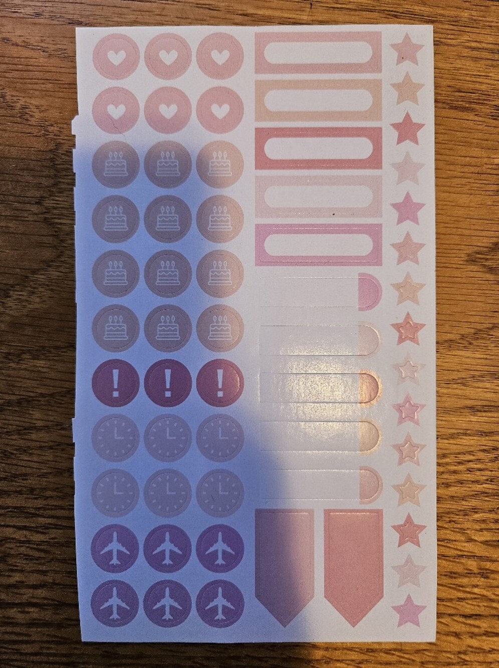 Planner Stickers - Pink